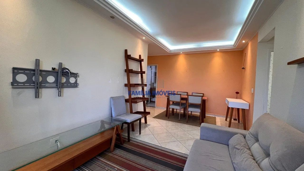 Apartamento para alugar 2 quartos vaga lazer Embaré Santos - Foto 4