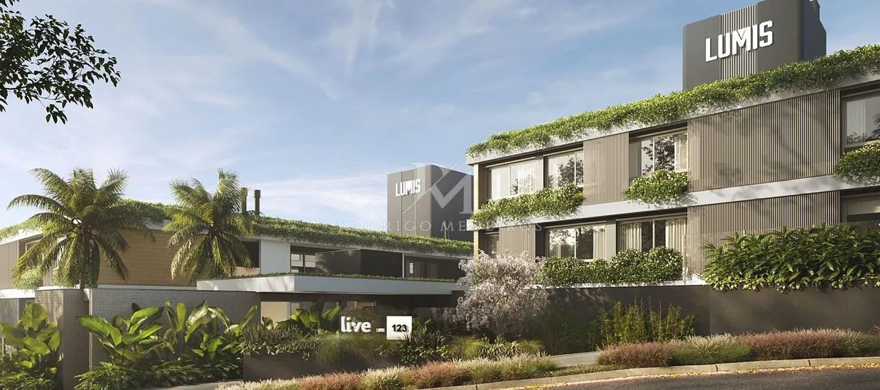 Apartamento duplex com vista verde em Cacupé, Florianópolis/SC
