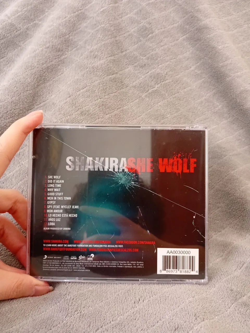 CD Shakira - She Wolf - Foto 3