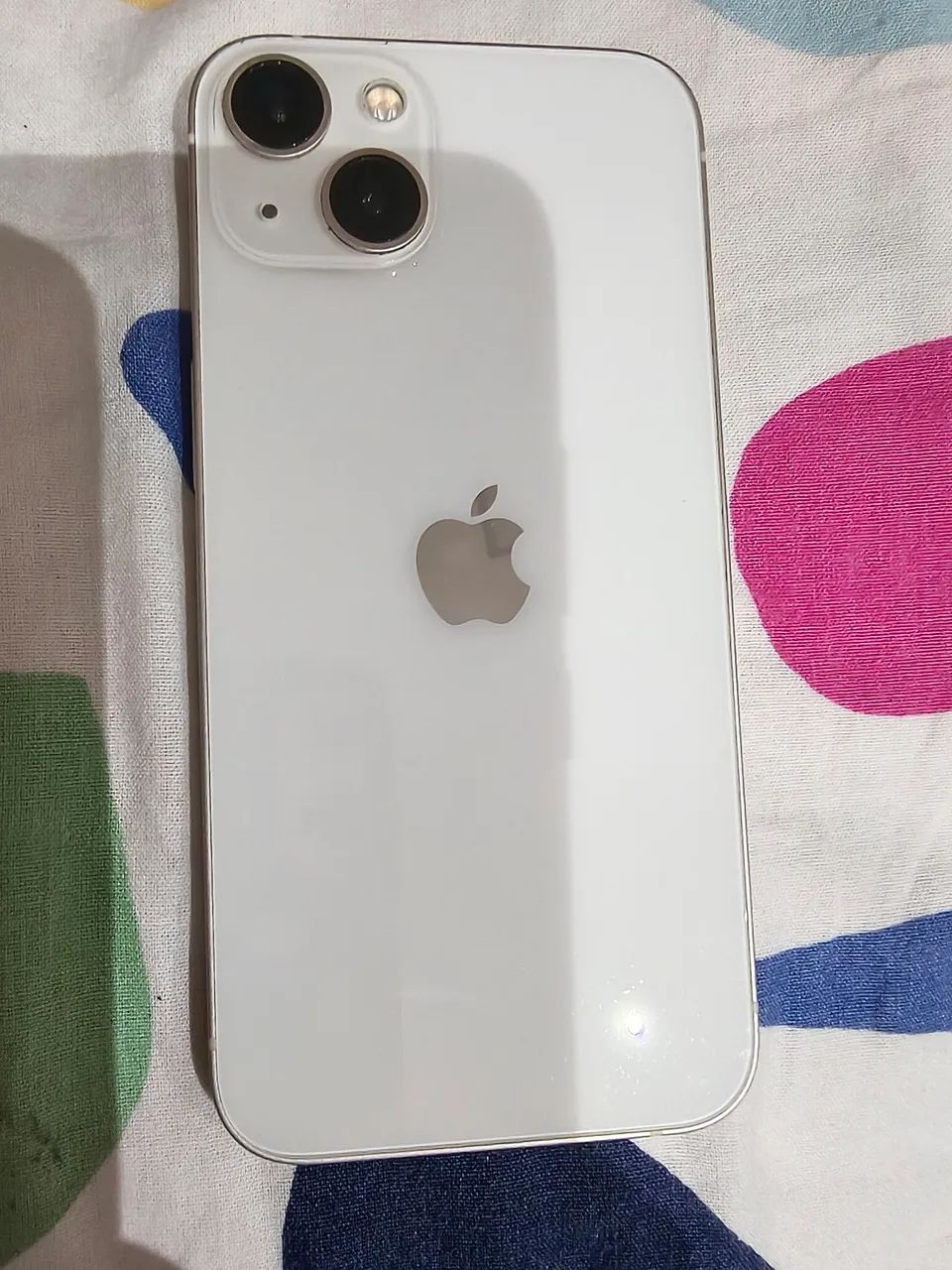 iPhone 13 branco, bateria 82% original  - Foto 2