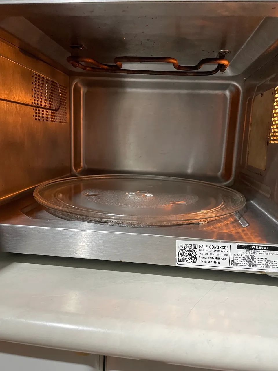 Microondas Brastemp inox - Foto 2