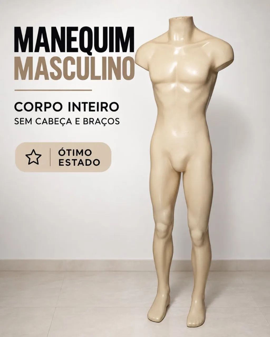 MANEQUIM CORPO INTEIRO
