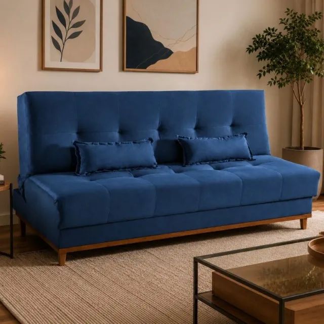Sofá Cama Catânia 1,90 m  Novo - Pronta Entrega - Foto 4