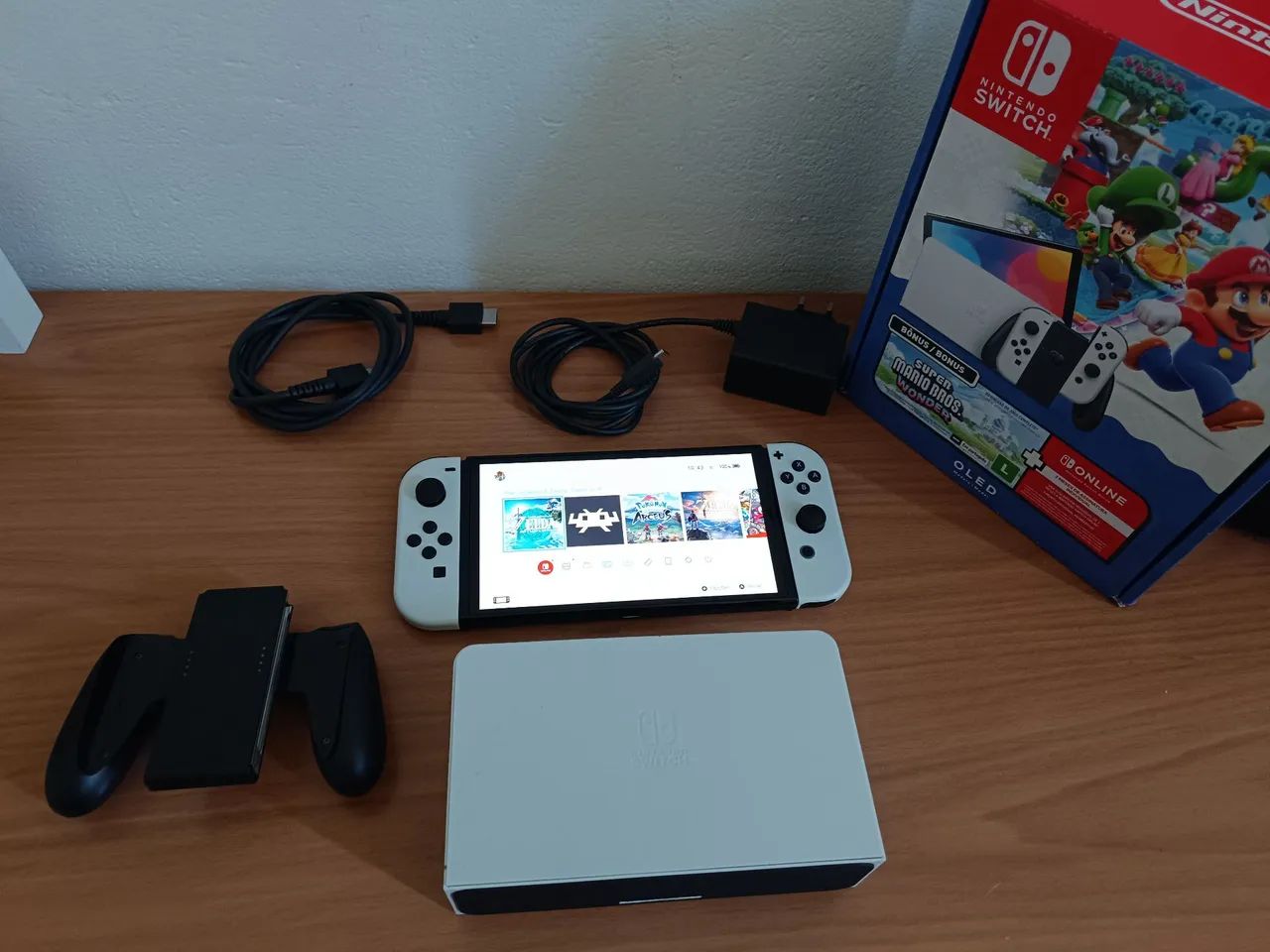 NINTENDO SWITCH OLED DESBLOQUEADO  - Foto 2
