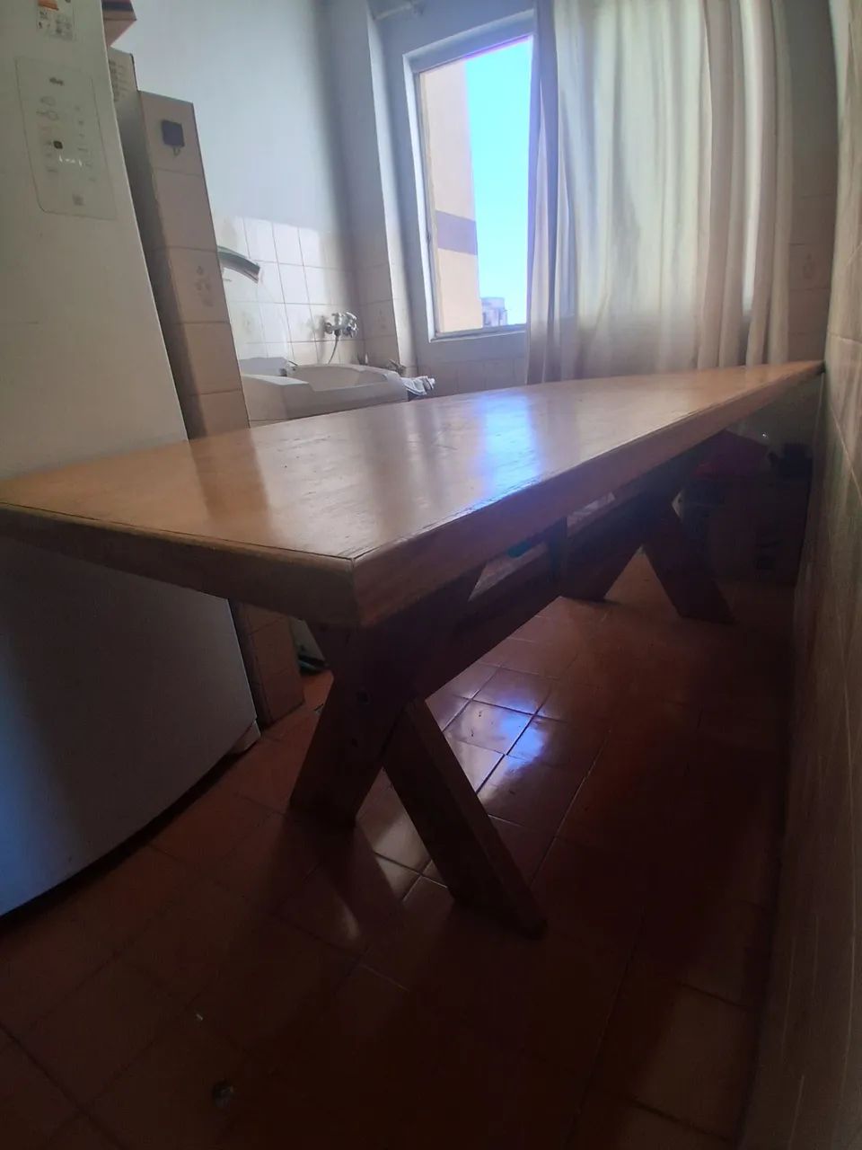 Mesa de madeira, super conservada. - Foto 5
