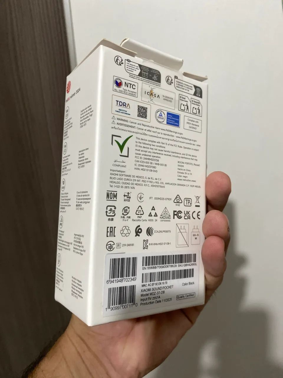 Caixa Bluetooth Xiaomi Sound Pocket Original Nova jbl - Foto 2