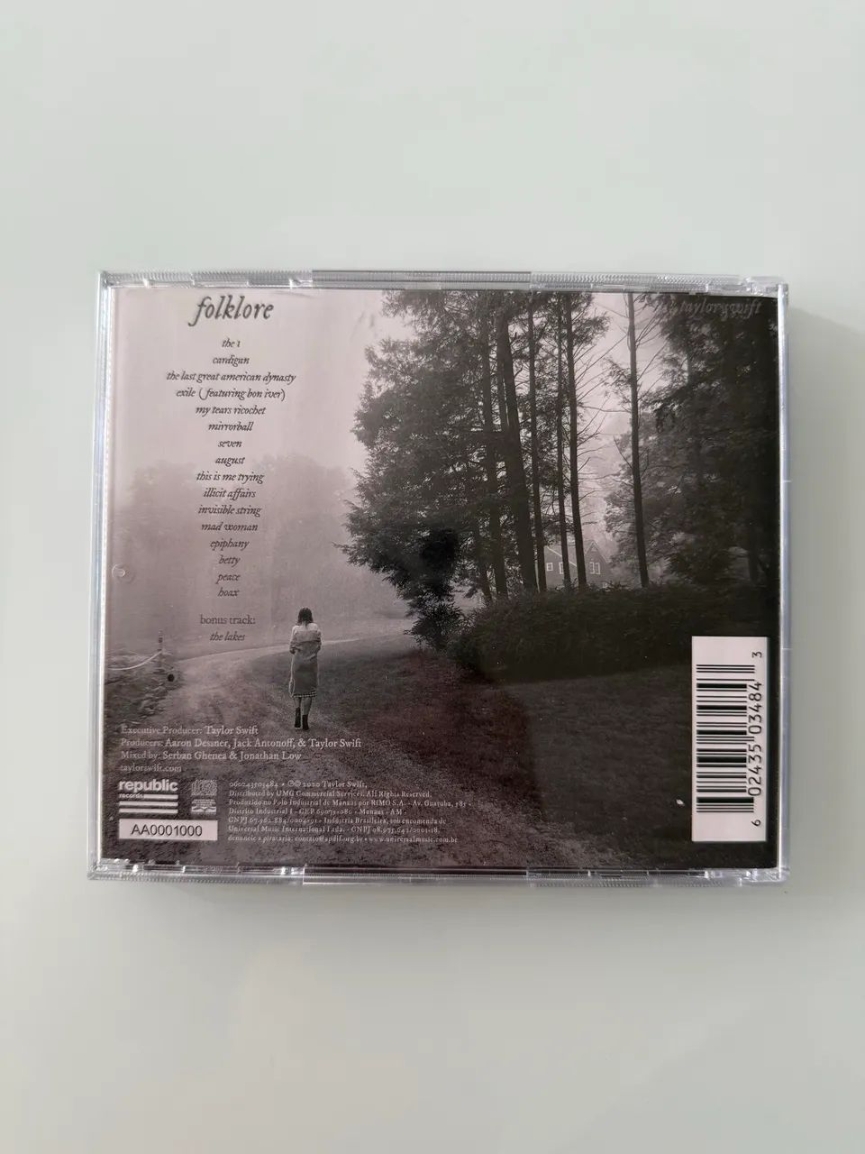 CD Folklore Taylor Swift "Betty's Garden" - Foto 2