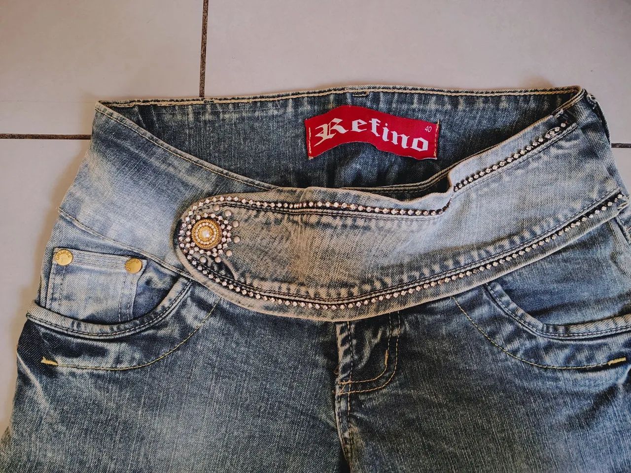 Calça jeans Refino Original  - Foto 4
