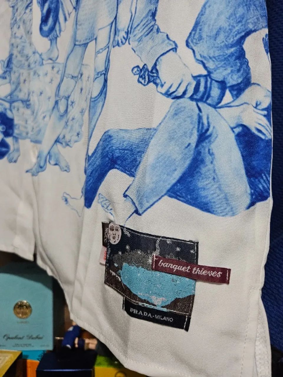 Raridade! Camisa Prada - Tamanho M - NOVA - Foto 4