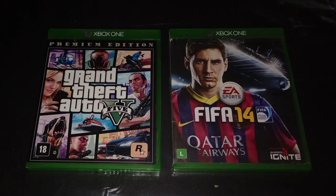 2 jogos do Xbox one 