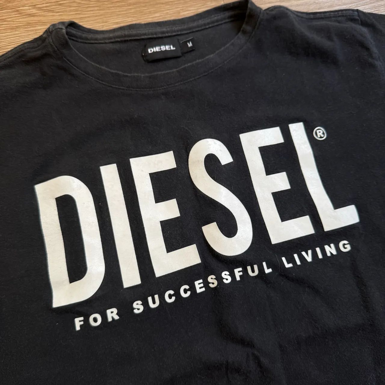 Camiseta Diesel Masculina Original Preta  - Foto 2