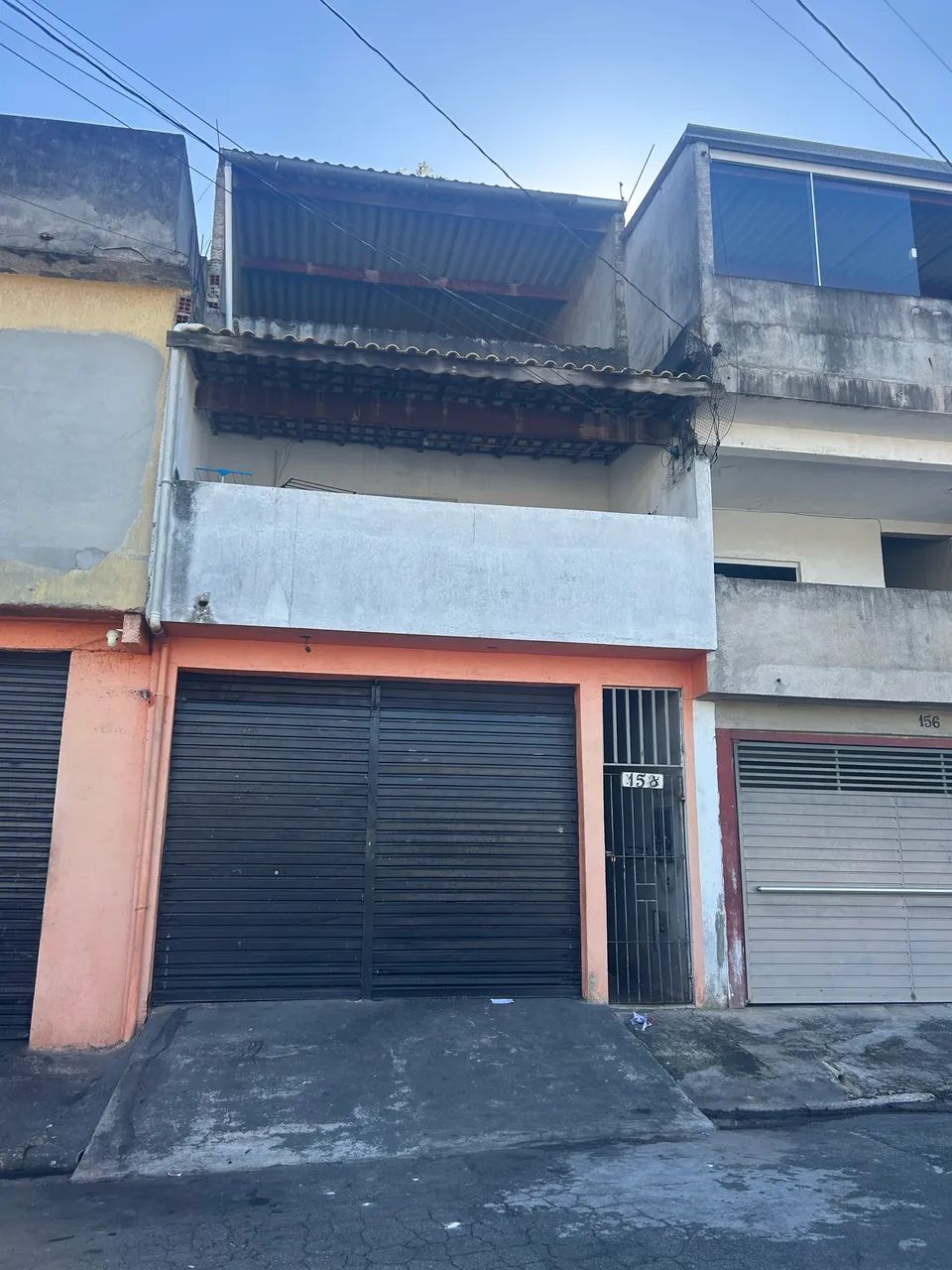 Casa + salao + terraço para construção 