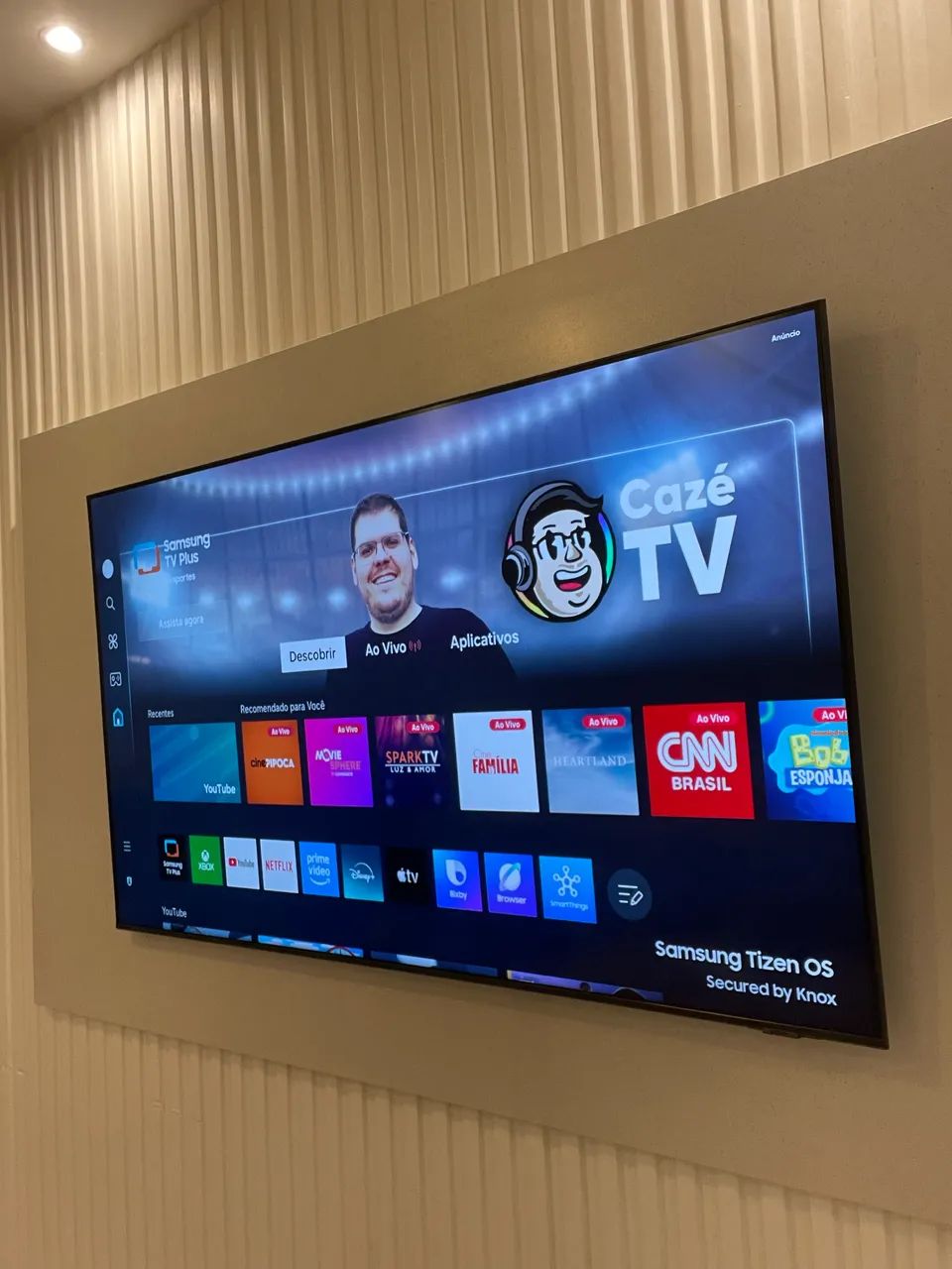 Televisão Samsung 65 PL ?NOVA? - Foto 2