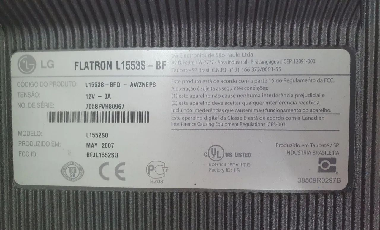 Monitor LG FLATRON L 15" - Foto 3