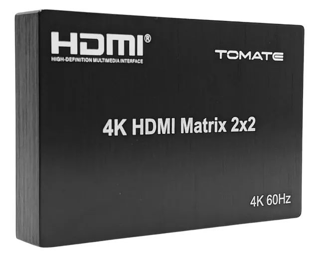 Switch Hdmi Matrix 2x2 Até 2 Aparelhos Simultâneos  - Foto 2