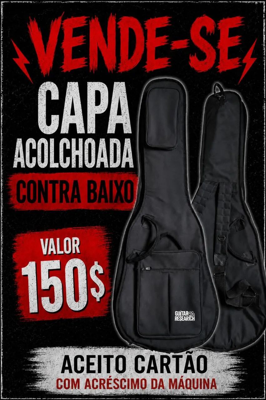 Capa acolchoada para contra baixo 