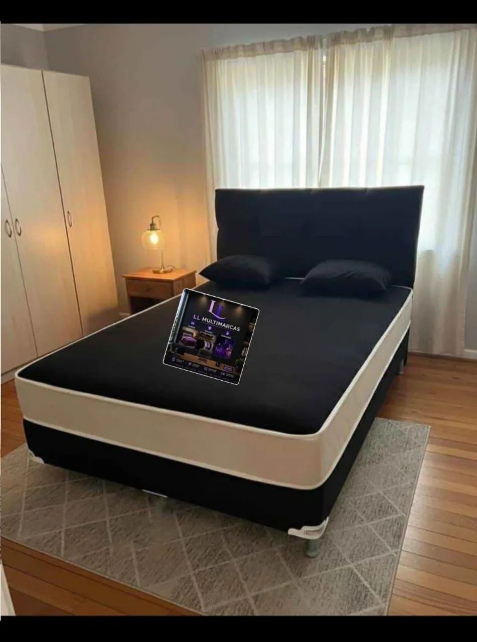 Cama box casal D50 - Foto 2