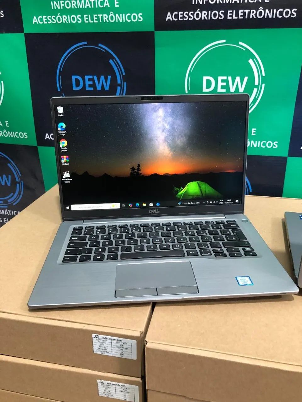 Lote Notebook Dell Latitude i7 8TH 8GB 256GB 14 polegadas  - Foto 2