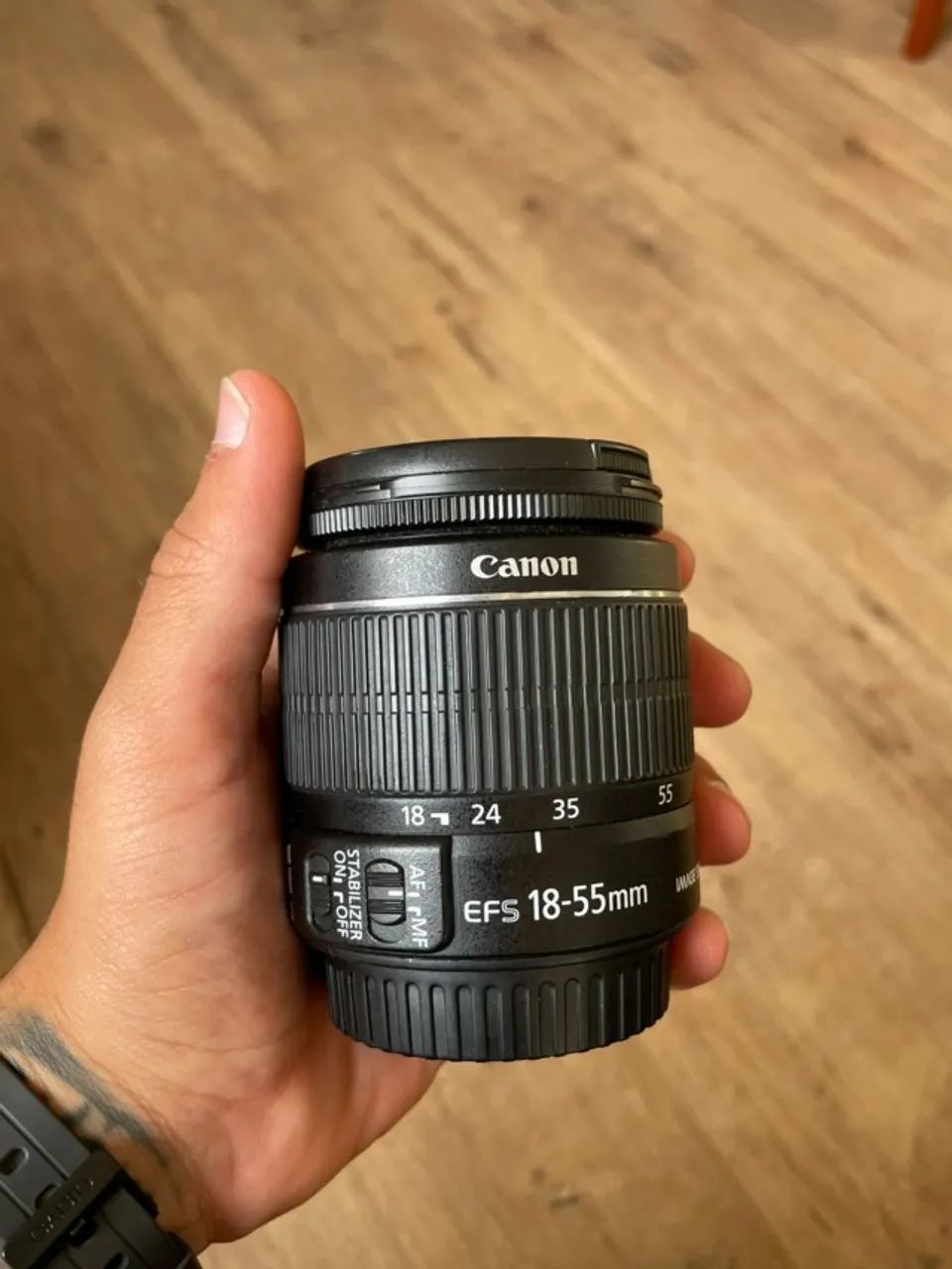 KIT CANON - 18-55mm + 55-250mm + ADAPTADOR EF-EOS R - Acessórios