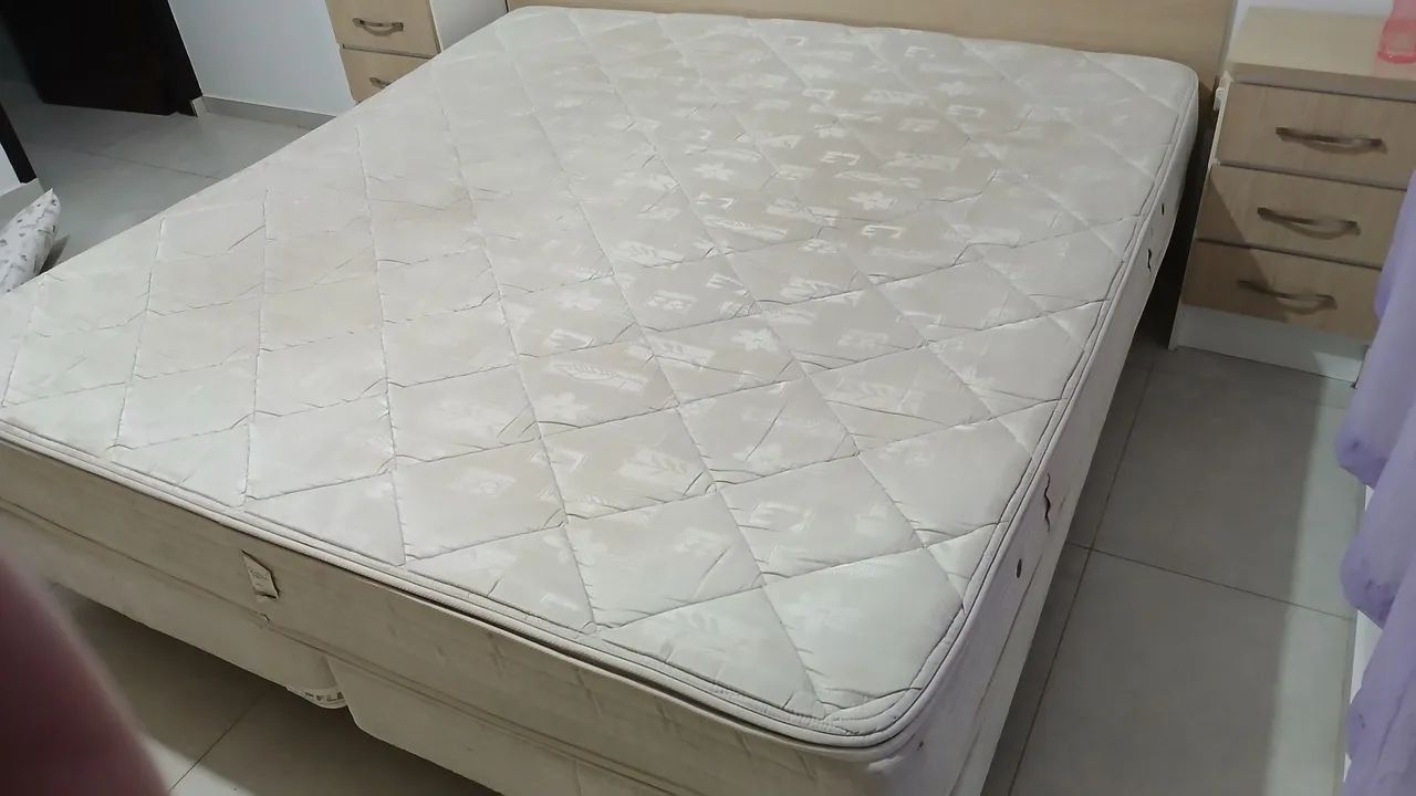 Colchão King + base - Foto 2