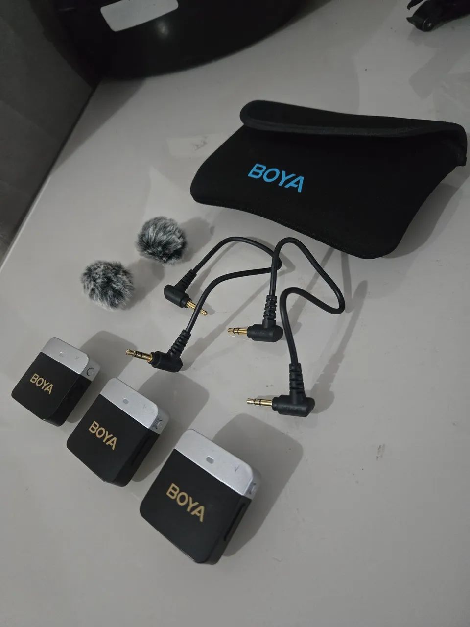 Microfone de lapela BOYA P2 (Ótima qualidade)