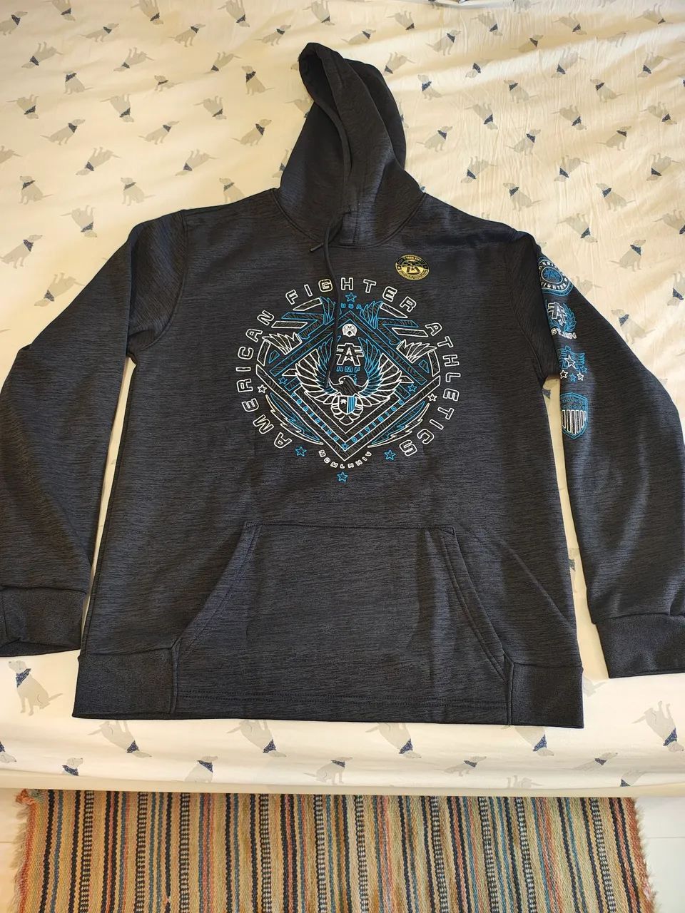Moletom estilo Affliction American Fighter G (Novo)