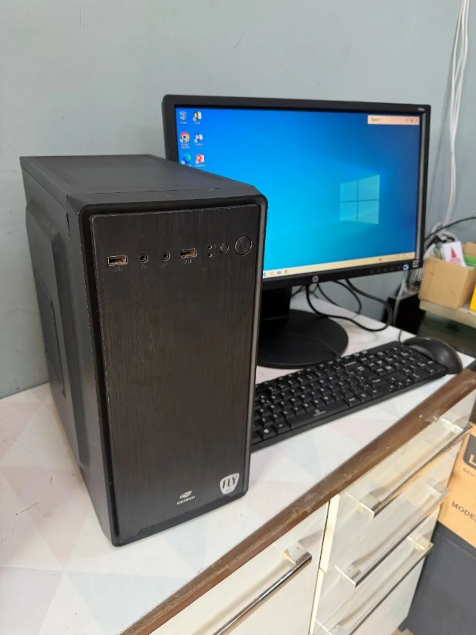 Computador Core i5 Completo com Monitor 19 Polegadas - Pacote Office   - Foto 4