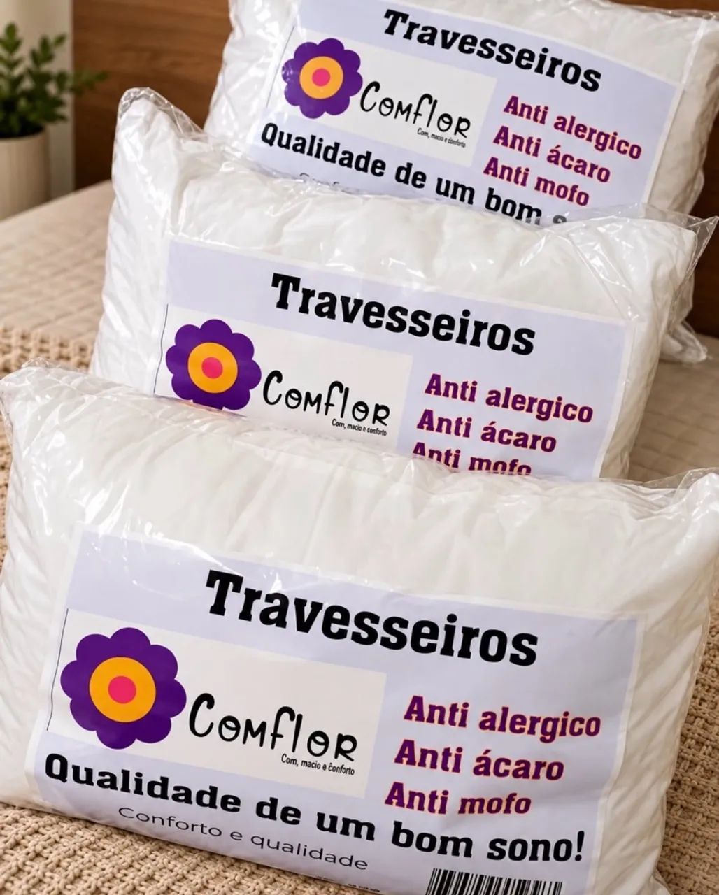 Travesseiro - RECEBA EM CASA ? 