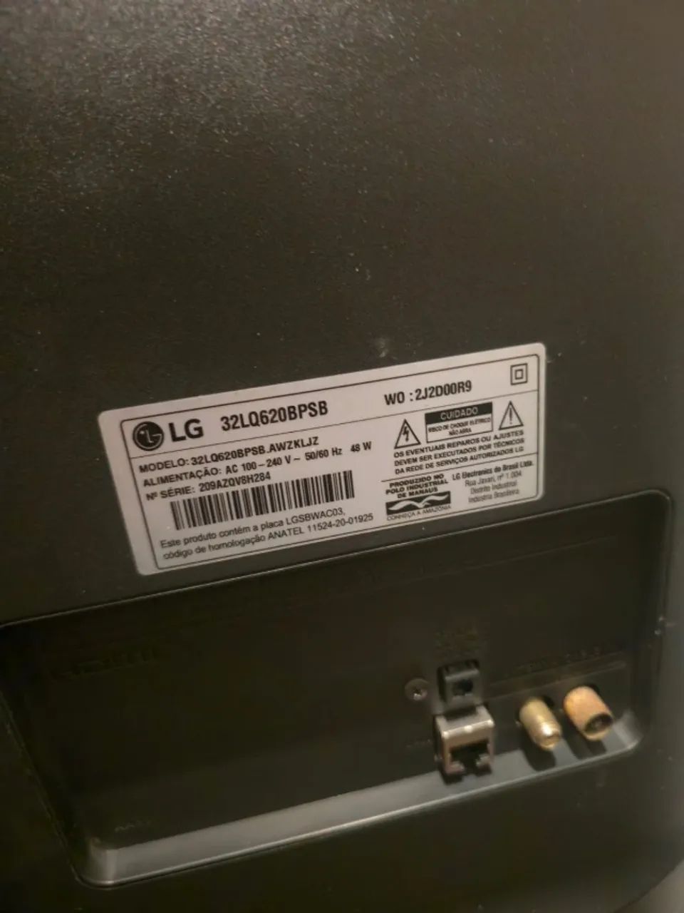 Smart TV LG 32 Pol - 32LQ620BPS Semi Nova - Foto 3