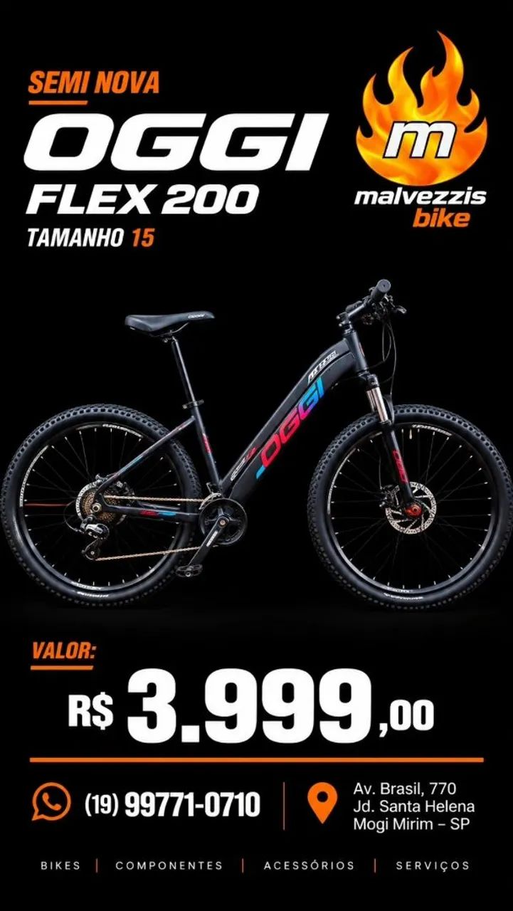 Oggi Flex 200 tamanho 15
