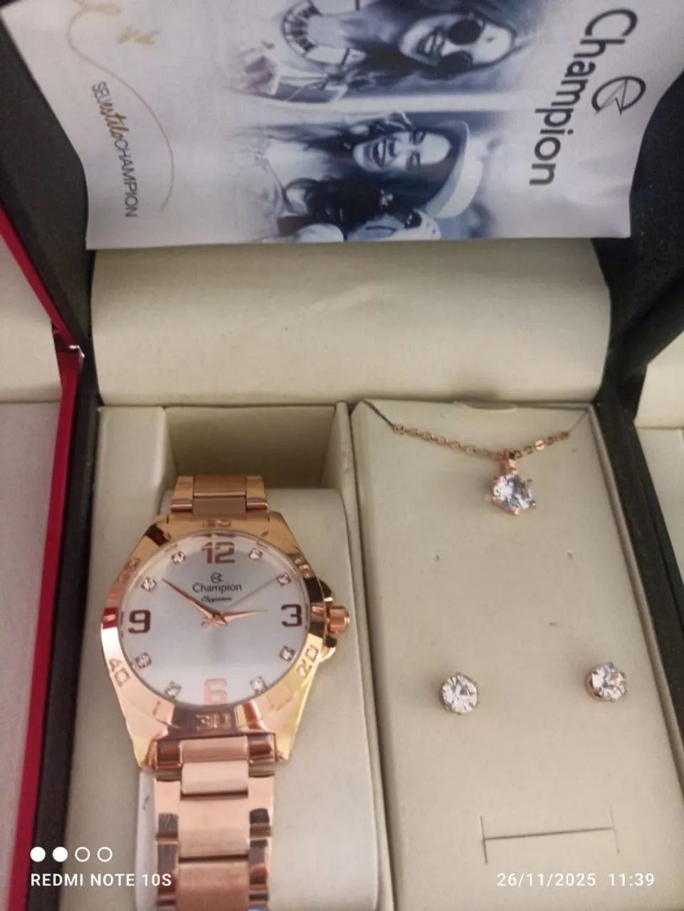 KIT RELÓGIO CHAMPION  - Foto 3