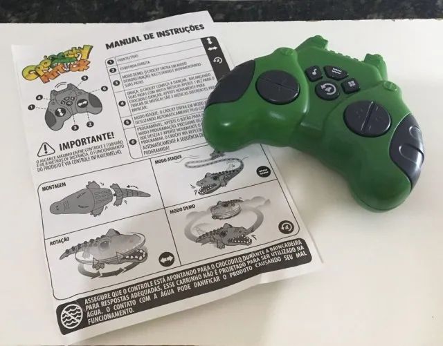 Crocodilo de Controle Remoto Crocky Attack - Foto 3