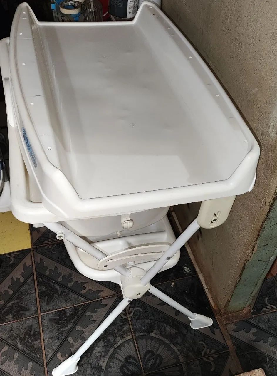 Kit suporte com trocador e banheira  - Foto 4