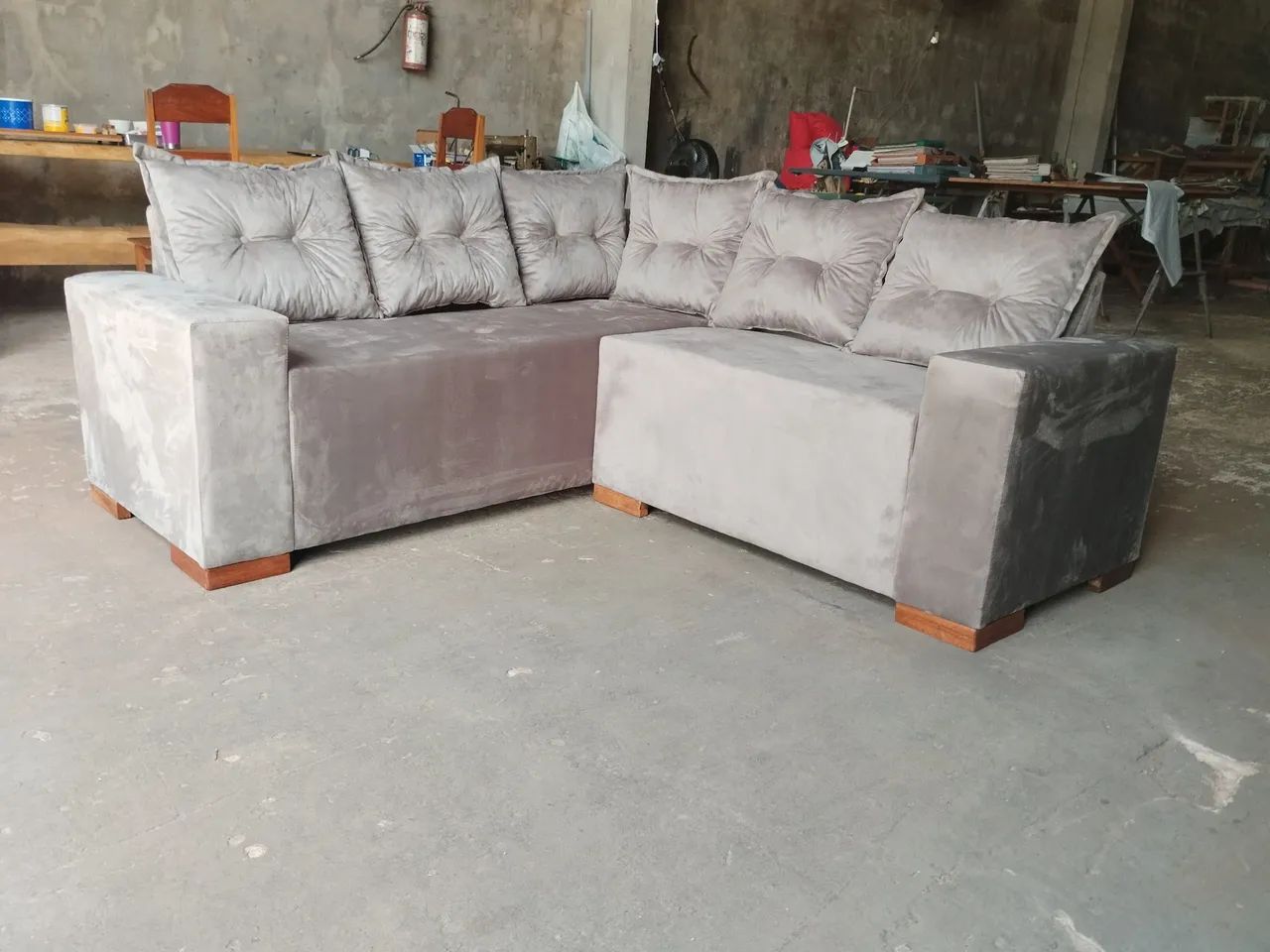 Sofá de canto LG Móveis