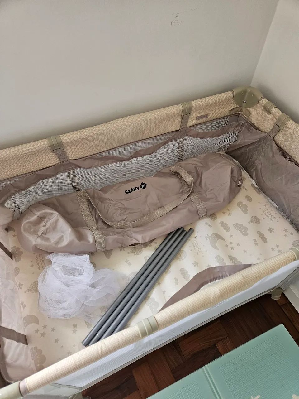 Mini play Safety 1st + acessórios +colchão  - Foto 2