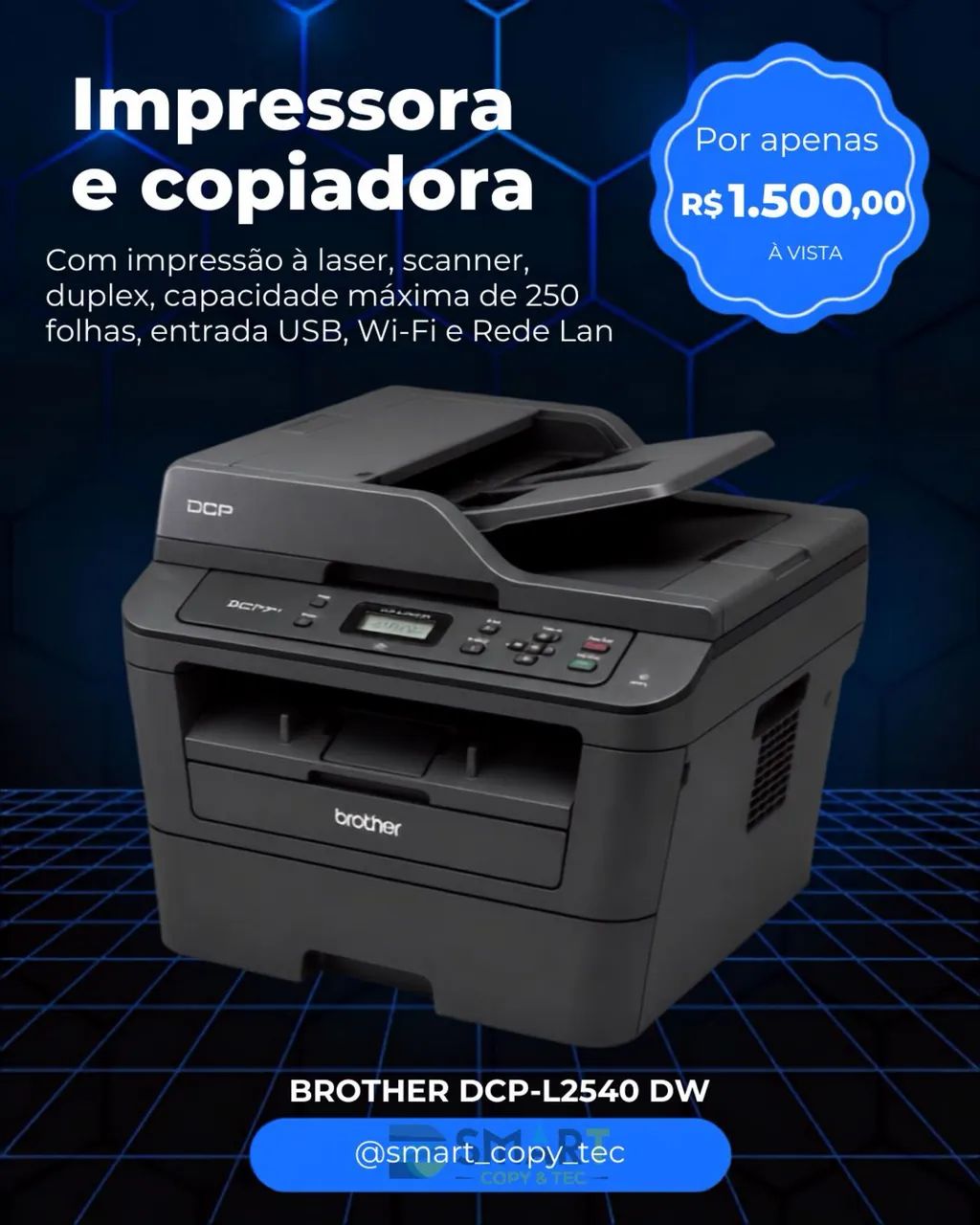 Impressora Brother DCP-L2540DW