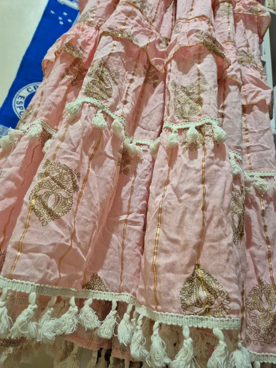 Vestido Indiano novo (nunca usado) - Foto 5