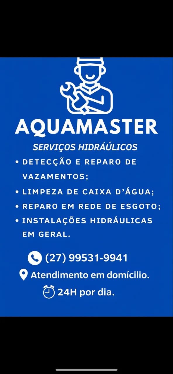 Bombeiro hidráulico Caça Vazamento 