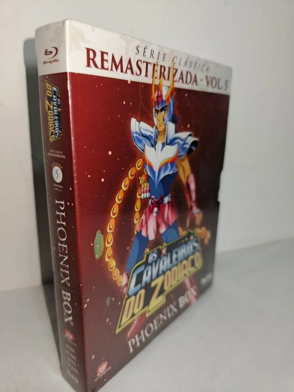 Box bluray Cavaleiros dos zodíaco Phenix original Play arte