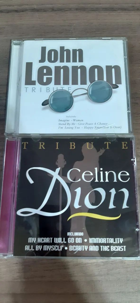 CDs player (TRIBUTE John lennon) (TRIBUTE Celine Dion) ) 