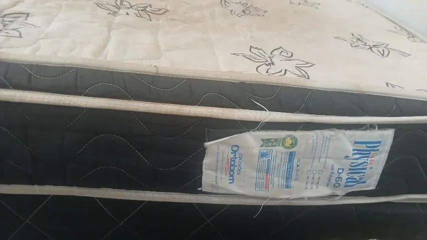 Cama solteiro base + colchão  - Foto 3