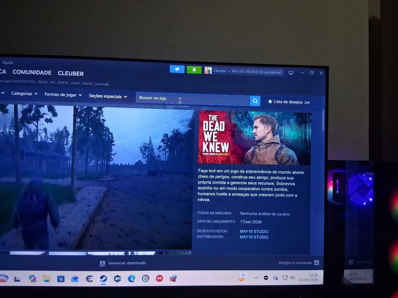 Pc gamer completo última oferta pra sai - Foto 2