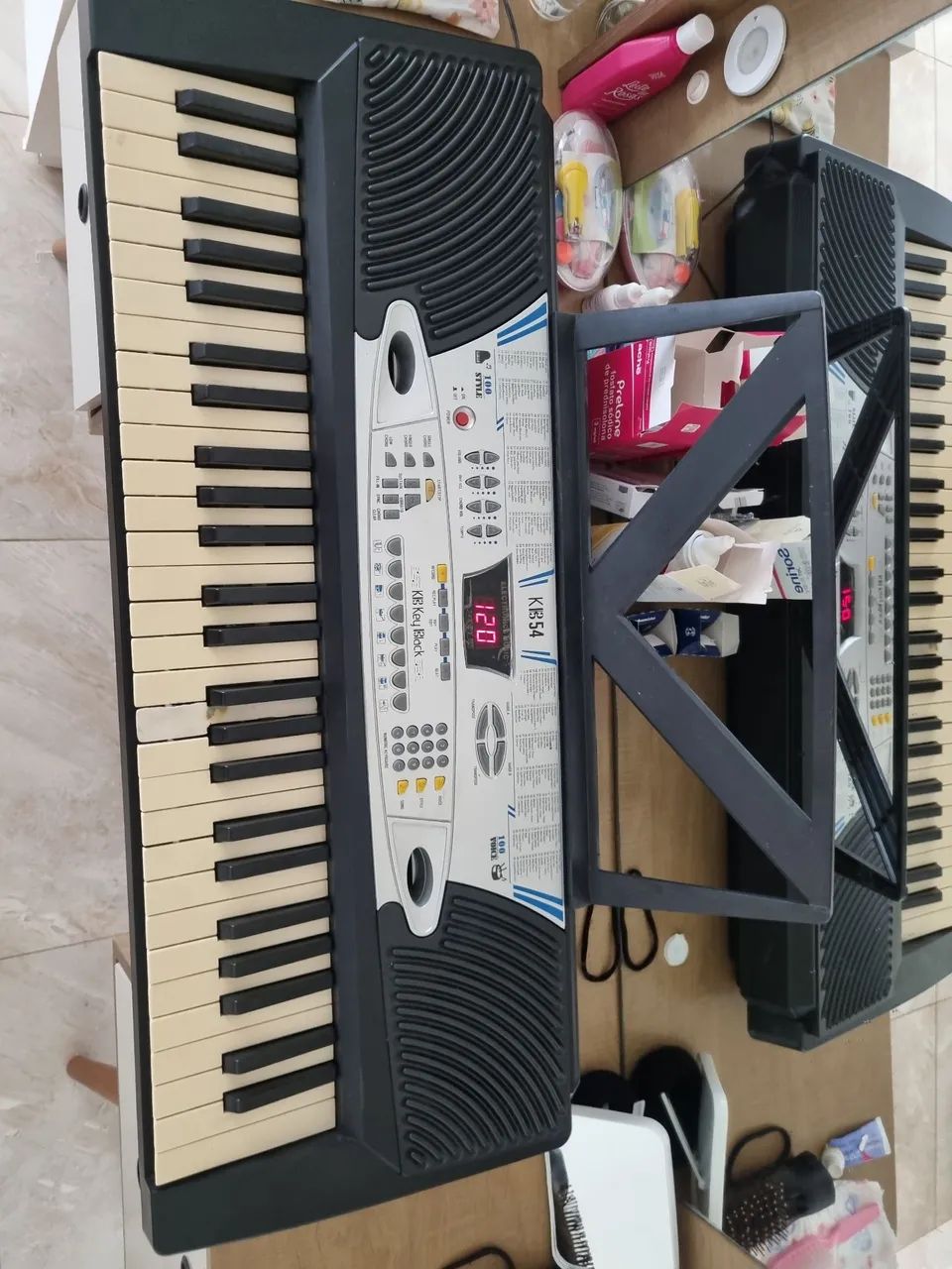 Teclado Musical Key Black (funcionando)
