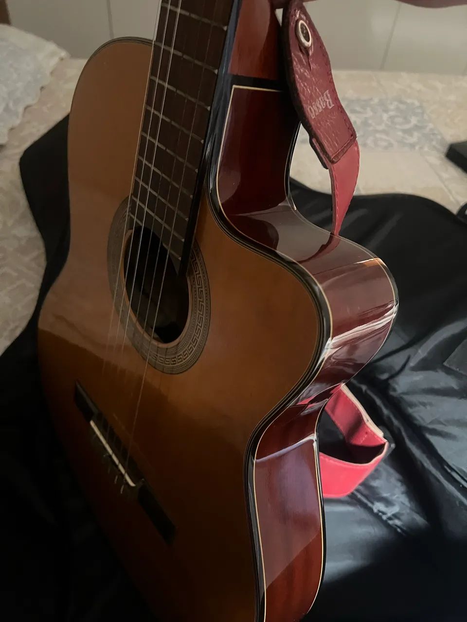 Violão elétrico eagle Ch 800 Nylon - Foto 5