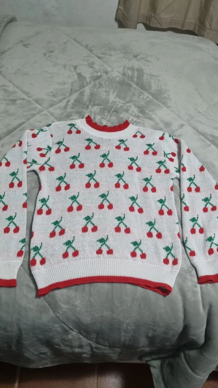 Blusa de lã grossa SEMI-NOVA