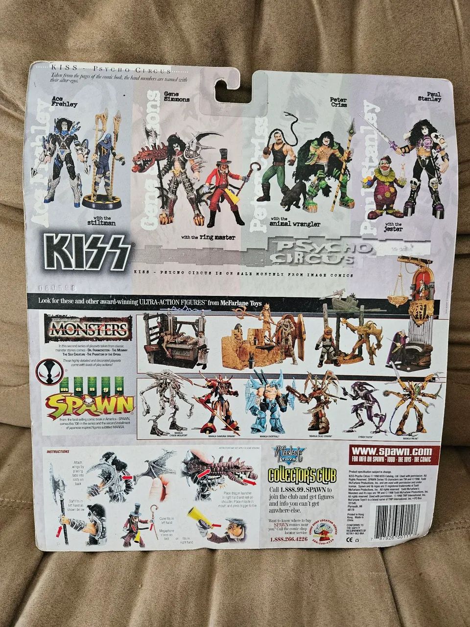 Kiss Gene Simmons - action figure McFarlane Toys - Brinquedos e