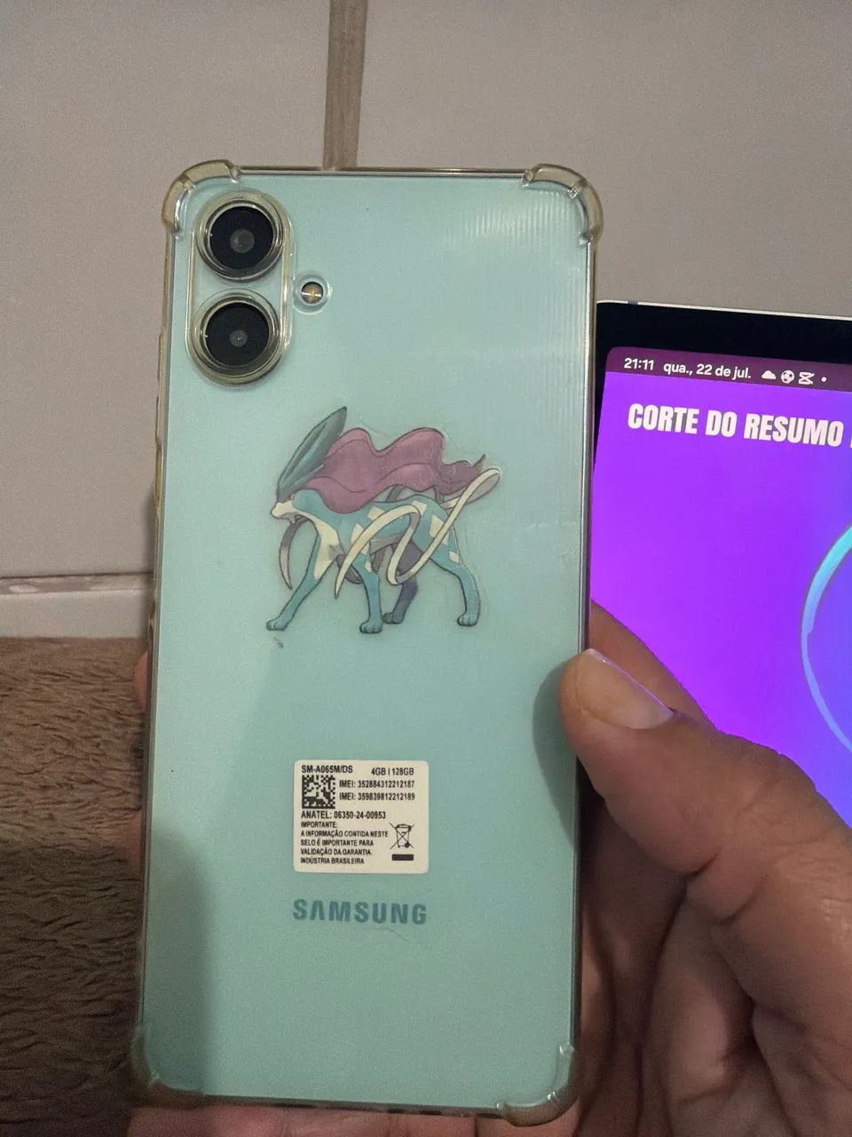Vendo um celular samsung A6 - Foto 2