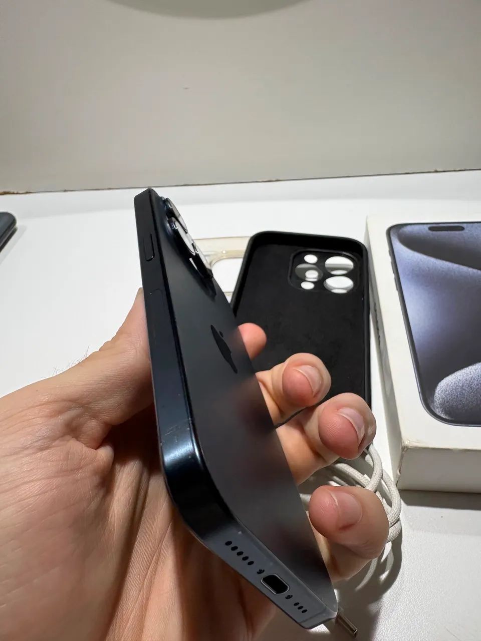 iPhone 15 Pro 256gb - TODO ORIGINAL - Celulares e Smartphones