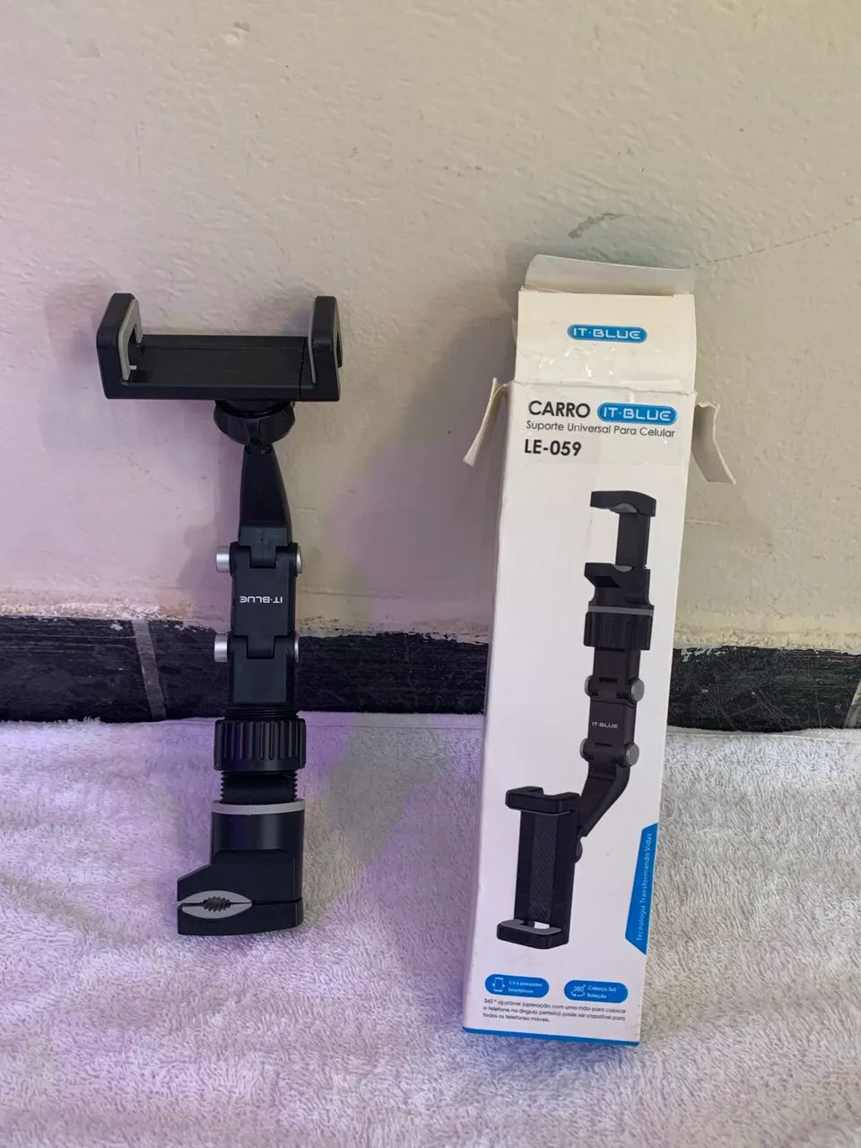 Kit Tripé, microfone e equipamentos de iluminação  - Foto 4
