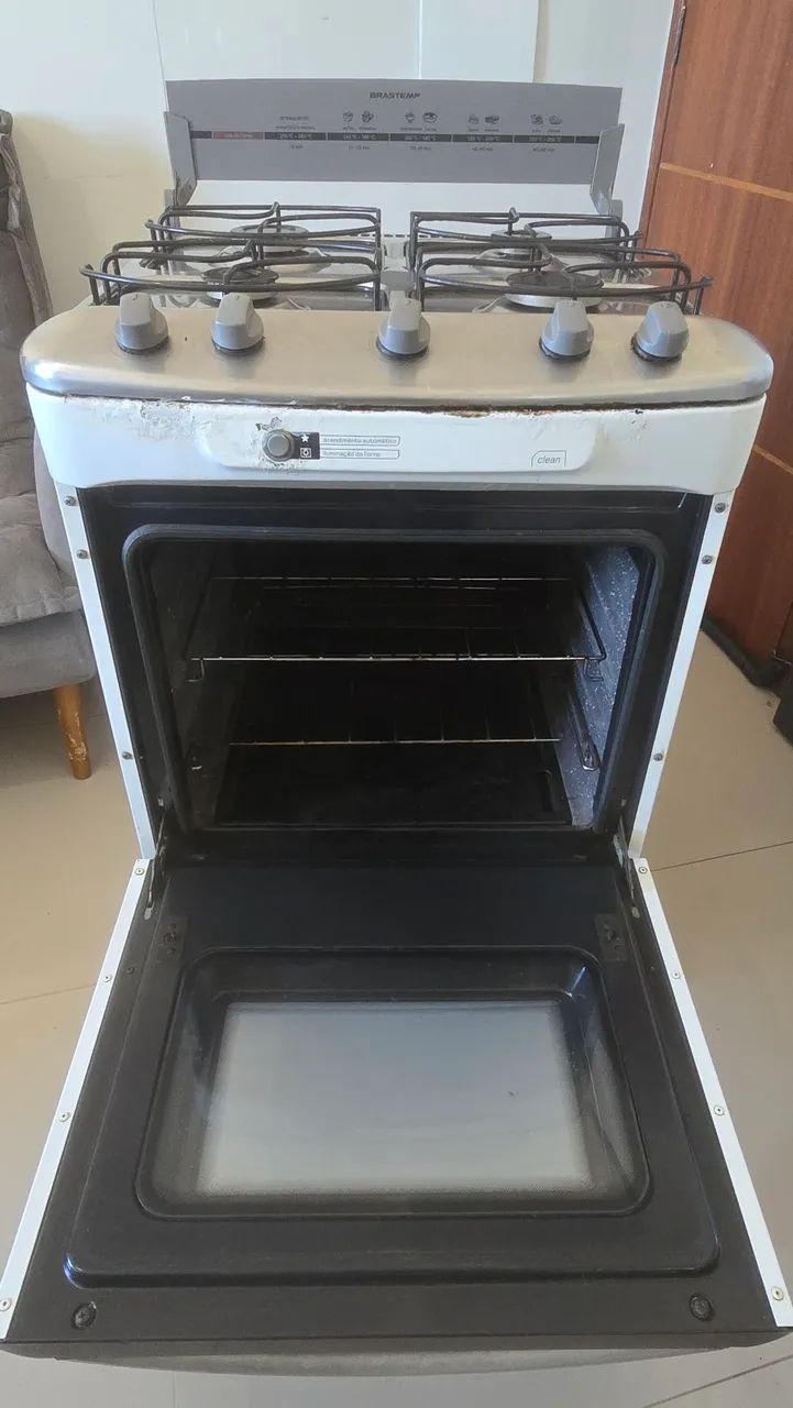 Vendo Fogão 4 bocas Brastemp - Foto 3